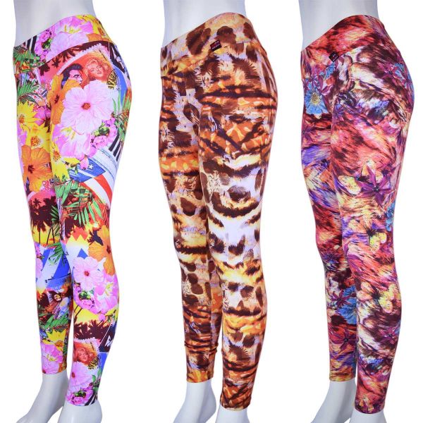 *Atacado* 10 Calças Legging Suplex Fitness Estampa Revenda